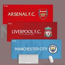 리버풀 아스날 장패드 키보드 마우스 축구 패드 게이밍 대형, 300x250mm, 스타일-12-크리스탈 팰리스