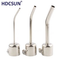 최신 벤드 핫 에어 건 노즐 길이 10cm 45도 벤딩 BGA 노즐 용접 액세서리 YIHUA SAIKE Atten 850 858 8858, 03 8mm