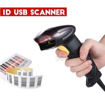 바코드출력기 바코드프린터 바코드기계 끼움라벨제작 케어라벨프린터 58mm 열 영수증 프린터 usb 빌 바코드, 03 1D USB Scanner