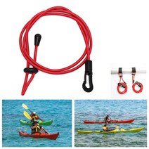 카약 묶는 패들 코드 카누 탄성 번지 충격 후크 넥타이 로프 낚시대카약 리드 서핑, 미국, 협력사