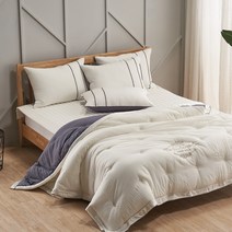 도미아 모달이불세트 봄 가을 차렵이불 여성 1인 용 슈퍼싱글 남성 2 인용 퀸 먼지없는 알러지케어 간절기 사계절 침구 세트