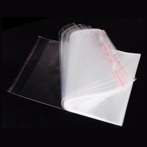 30x40+3.5 opp 투명 접착식 포장 비닐 봉투, 3개