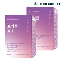 푸드버킷 트리플 효소, 90g, 2개
