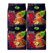 풀무원 로스팅 돈코츠 라멘 매운맛 438g(4개입) x 4봉
