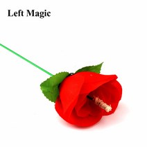 마술도구꽃에 토치 1 개-장미를 토치-불 마술 불꽃 나타나는 꽃 전문 바 착시 무대 소품 G8156, 한개옵션0