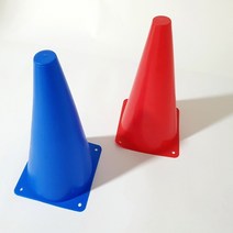 주차금지 고무 라바콘 주차 칼라콘 주차꼬깔콘 꼬깔, 레드