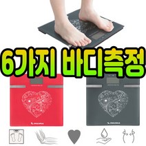 비만도측정기 체지방체중계 비만 인바디측정 가정용인바디 스마트 전자체중계 정확한몸무게 저울, 레드(핑크)
