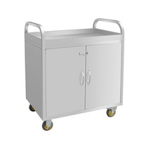 다이닝 카트 호텔 배식 레스토랑 스낵카 스텐 트레이, 상세 페이지 참고, 스테인리스 3층 (90x60x95cm)