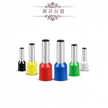 펜홀단자 1.5SQ-8mm적색(1000개) 압착 트윈타입 터미널 절연