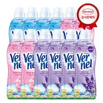 헨켈 고농축 버넬 섬유유연제 0.9L 12개, 버넬 0.9L x 12개 라벤더