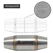 머플러팁 듀얼머플러 마후라 Alconstar 바이크 오토바이 35mm 배기 파이프 머플러 촉매 확장 챔버 부품 CRF RMZ DRZ KT YZF KXF WRF WR YZ, [14] Model B  AK001