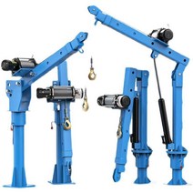 차량 탑재 크레인 짐차 용달 화물운송 상하차 이동식, 대형 모터/12v/500kg