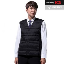 K2 라이크빈 작업복조끼 LB2-F611 추동복 패딩조끼 겨울 근무복