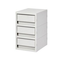 [바보사랑] 홈 오피스 데스크정리 서랍형 소품 정리함 미니 3단, 상세 설명 참조