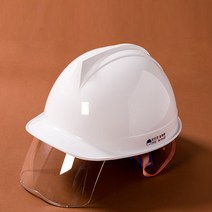 AM-301 동명 보안경 안전모 투구형 인쇄가능 색상다양, 적색