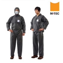 [가드웨어] 일회용 방진복 SBW-1000 SBW-500 (원피스 투피스) 보호복/작업복, 그레이(회색)