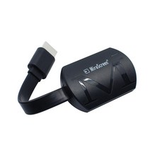 NEXI 스마트폰 무선 TV연결 미러링 동글 케이블 NX-MHL831, 블랙, 1개