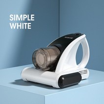 무선침구청소기 가정용 무선 진드기 제거기 침대 진공 청소기 휴대용 UV 살균기, 01 Pearl White_01 CN