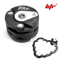 BTR 자전거 자물쇠 열쇠 잠금장치, 선택10.자물쇠+BTR 14관절락