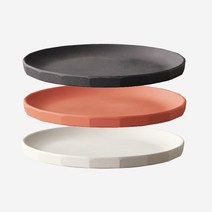 킨토 알프레스코 플레이트 19cm 3color, 베이지, 1개