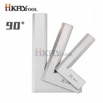 측량 기계공 사각형 90 도 직각 엔지니어 세트 정밀 접지 강철 경화 각도 눈금자 게이지, 02 63x40mm