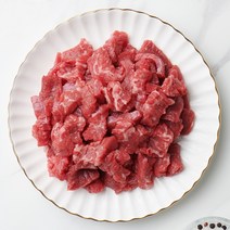 [농협안심한우][냉장] 1등급 한우 소고기 국거리 400g (절단), 1개