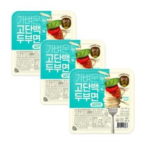 CJ 즐거운동행 가벼운 고단백 두부면(넓은면) 두부요리 간편식 100g 3개 1세트, 3세트
