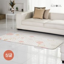 [SALE][싱글]일월 워셔블 스마트 센서 진동 카본매트 IW-KM28S, 없음