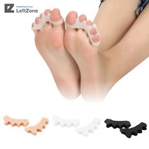 레프트존 바른자세 실리콘 발가락링 살구색 1set, 1세트