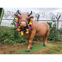 황소 조형물 / 조형물 제작 / 동물 조형물, 1개