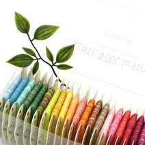 (당일출고) 프랑스자수용 울사 - 베리에이션사 24색상 울사낱개구매 / 울사 혼합사 / 자수실세트, VE10