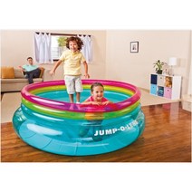 홈방방이 집콕놀이 홈에어바운스 집놀이터 에어트램폴린 방방이 INTEX 홈바운스점프베드