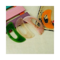 괄사 마사지 괄사 도구 바디 마사지기 경락 지압 림프, 베이지SB002672