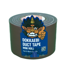 테스크 도깨비 덕트테이프(DUCT TAPE) 미니롤 BROWN 덕테이프 청테이프 면테이프, 50mm X 10m
