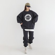 애플망고옷장 기모세트 겨울 도톰 빈티지 폭신 세트 트레이닝상하세트