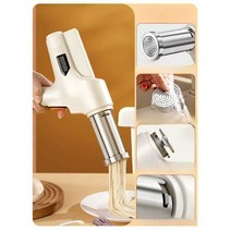 소형 제면기 휴대용 자동 국수 소면 면뽑기, 강력한 전동면 기계 (1형)