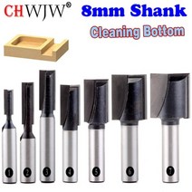 라우터 비트 보링 보로방 트리머 목공 그루브 5~18MM, 7개