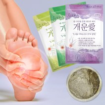 수디바 개운애 목초수액시트 온열 발패치 발바닥 종아리 패치, 팔/어깨용 (허브향) (3팩/30매입)