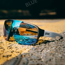 5렌즈 poc고글 변색렌즈 자전거 등산용 골프 바이크 변색 고글 편광 선글라스, 흑백 변색 + 블루 5렌즈