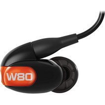 웨스톤 We스톤 W80 8개 드라이버 트루 핏 이어폰 ALO 오디오 및 고해상도 블루투스 케이블 2세대 블랙 (WSTW802019)