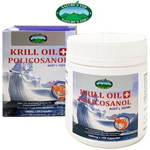 네이쳐스탑 호주 크릴오일 폴리코사놀 180캡슐