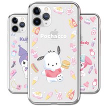 TR산리오 써클해피니스 디자인 투명젤리 케이스 LG V50 V40 V30 벨벳 G8 G7 G6 Q51 Q6 Q7 Q8 X4 X2 X6 2019 X5
