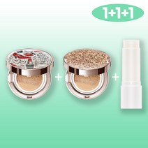 미스트[건성]쿠션2개+워터밤1개 [15g+15g+10g] 스타일71 미스트 60%세럼 쿠션 트윙클라 [건성 피부 추천], 1개, XOXO21호+로즈골드다이아글리터21호(건성)+워터밤