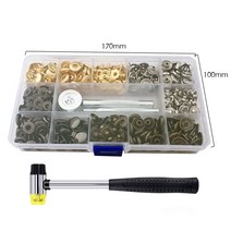 복고풍 똑딱이단추 고급단추 DIY 공구 세트, 1
