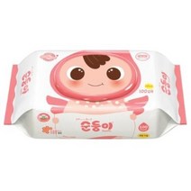 순둥이 베이직 무향 엠보싱 플러스 유아물티슈 캡형, 10팩, 2개