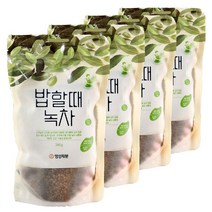 [건강양양쌀] 밥할때 녹차 380g x 4봉 100% 국산