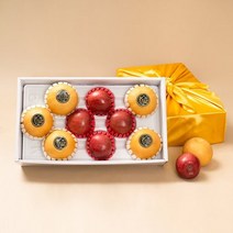 농부들의수확 926 14시까지 명절전배송사과배 혼합 선물세트 1호(4kg 사과4배5) -인증