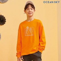 오션스카이 지금부터 쭉~ 입기좋은 티셔츠드로잉 그래픽티 뉴코아울산성남점