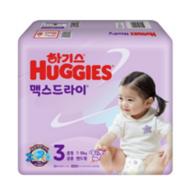 하기스 NEW 맥스드라이 점보 밴드형 남여공용 6단계(14~19kg), 1440매, 0  3step(7~10kg) / 공용 중형