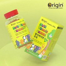 오리진 멀티비타민 꾸미 90꾸미 어린이 종합비타민 젤리 씹어먹는 영양제 대용량, 1개(90꾸미)